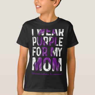 Wear Purple For My Mum - Fibromyalgia Awareness  T-Shirt