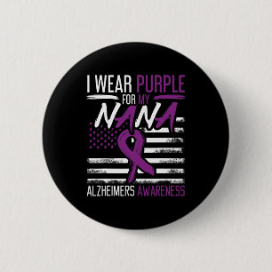 Wear Purple For Nana Heimerheimer Heimerheimers Aw 6 Cm Round Badge
