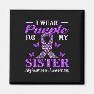 Wear Purple For Sister Heimerheimer's Awareness Ri Magnet