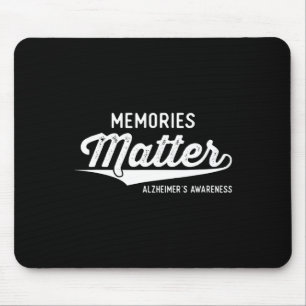 Wear Purple Heimerheimer's Awareness Gifts Memorie Mouse Pad
