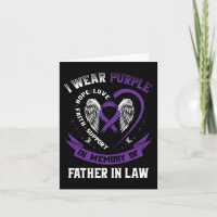 Wear Purple In Memory Of My Father In Law Pancreat