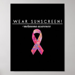 Wear Sunscreen Poster