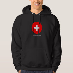Wear Switzerland Flag Illustration  Graphic Design Hoodie