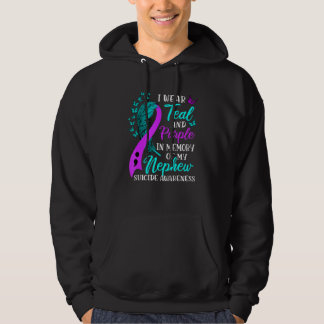 Wear Teal Purple in memory of my Nephew Suicide Aw Hoodie