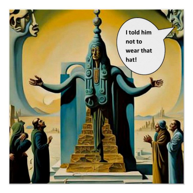 Wear that hat poster (Front)