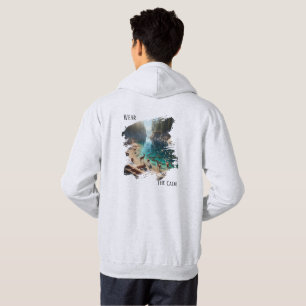 Wear The Calm – Deer Gathering at the Lake  Hoodie