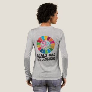 Wear the Change You Wish to See Global Goals 2030 Tri-Blend Shirt