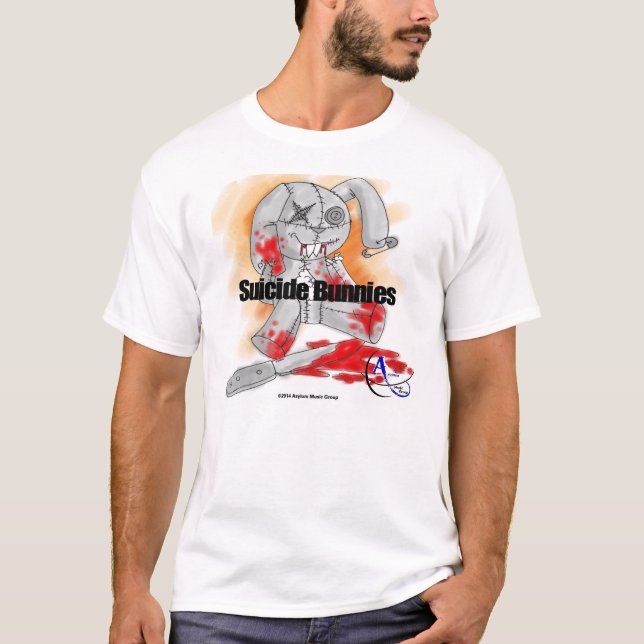 Wear The Chicago Style Rock band Suicide Bunnies ! T-Shirt (Front)