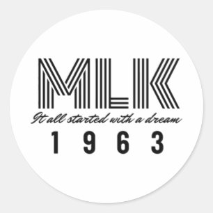 Wear The Dream Classic Round Sticker