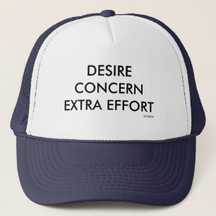 Wear the hat of winners!