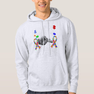 Wear this Grandpa And Grandson Best Friend Autism Hoodie