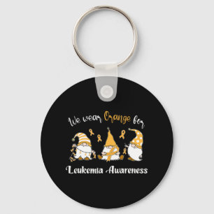 Wear With Orange For Leukaemia Awareness Key Ring