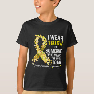 Wear Yellow For Someone Miss Suicide Prevention Aw T-Shirt