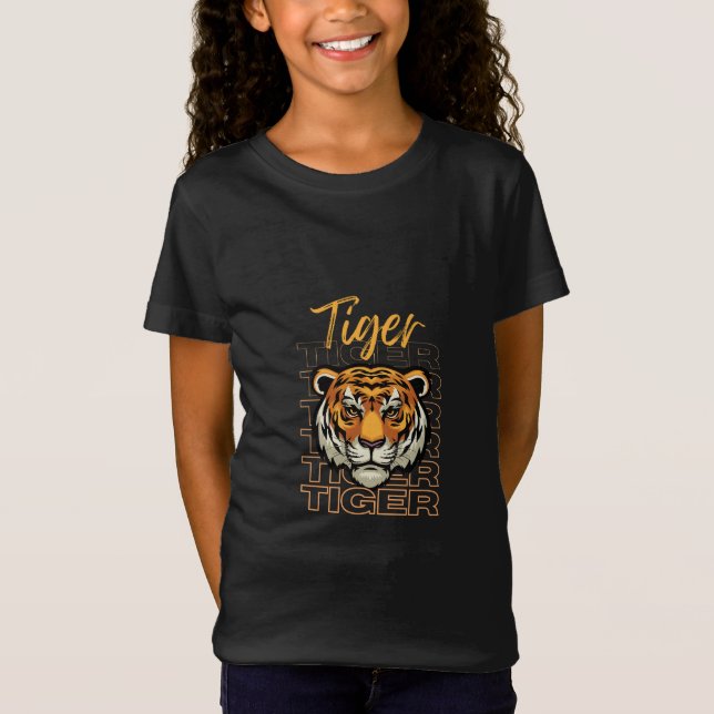 Wear your favourite wild animal, TIGER T-Shirt (Front)