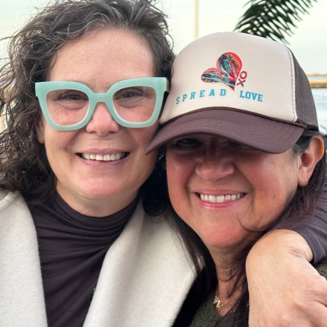Wear Your Love trucker hat - Spread Love (Creator Uploaded)