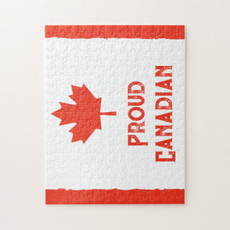 Wear Your Pride: Classic Canada Flag Jigsaw Puzzle