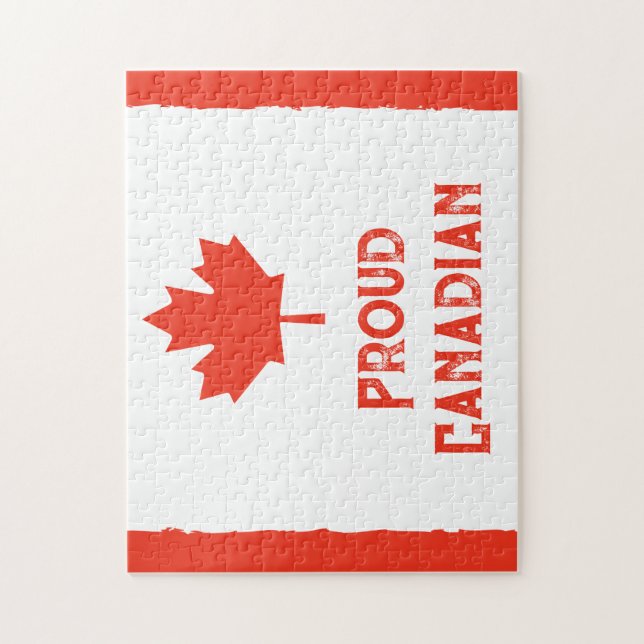 Wear Your Pride: Classic Canada Flag  Jigsaw Puzzle (Vertical)
