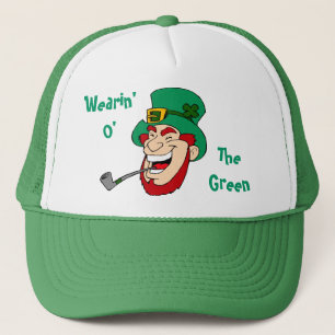 Wearin' O' The Green Leprechaun St. Patty's Cap
