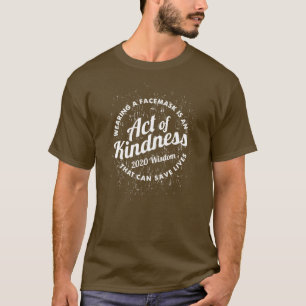 Wearing a Facemask is an Act of Kindness Vintage T-Shirt