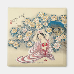 Wearing A Flower in the Head Magnet