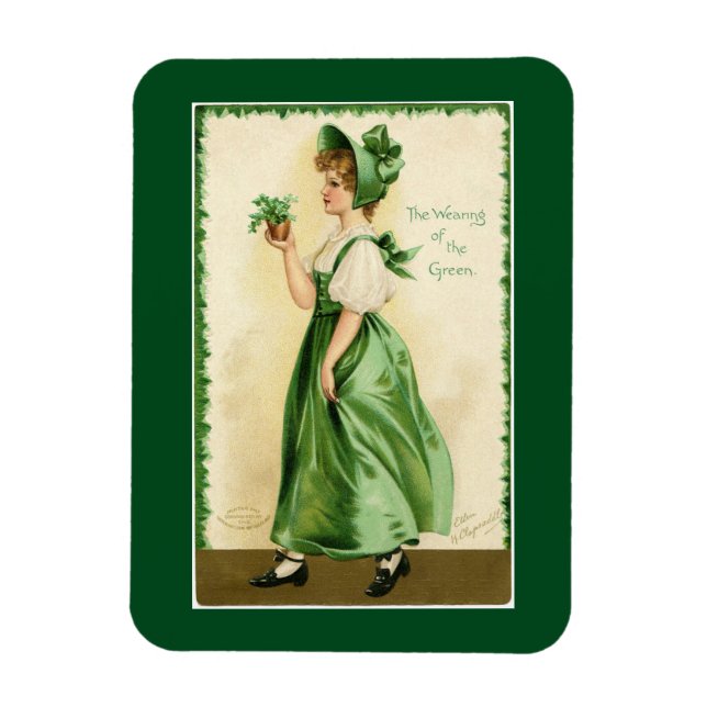 Wearing Of The Green Magnet (Vertical)