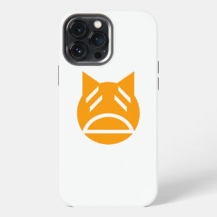 Weary Emoji Cat iPhone 13 Pro Max Case