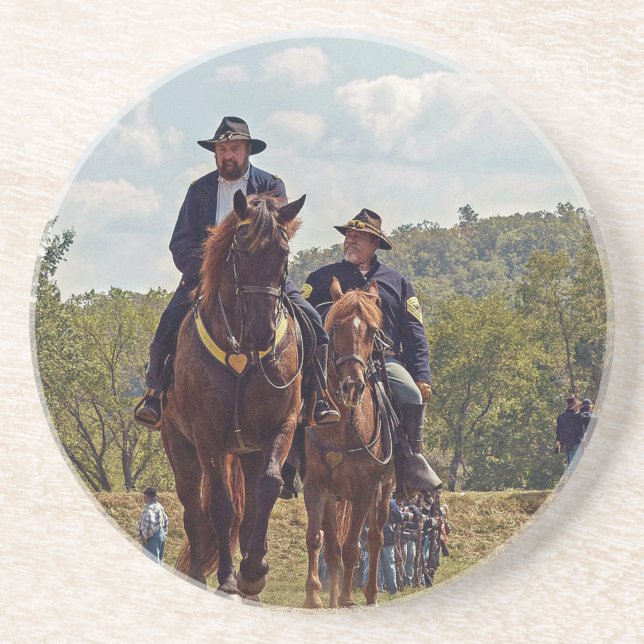 Weary Union Soldiers Coaster (Front)