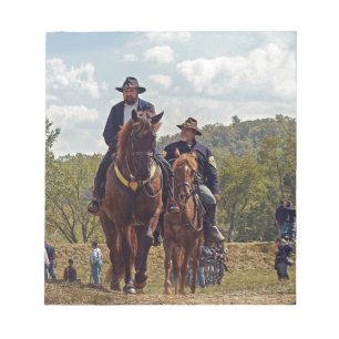 Weary Union Soldiers Notepad