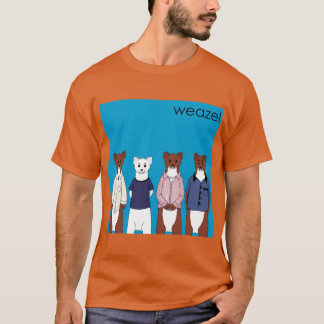 Weasel Blue Album retro funny T-Shirt