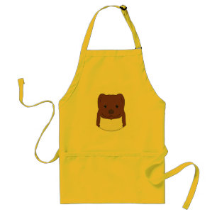 Weasel Face Standard Apron