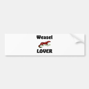 Weasel Lover Bumper Sticker