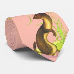 weasel print tie