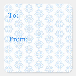 Weasel Snowflake Sticker