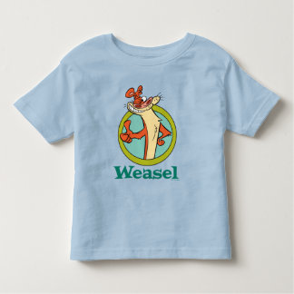 Weasel Thumbs Up Character Graphic Toddler T-Shirt