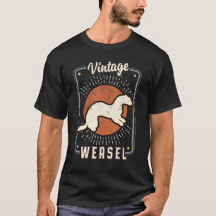 Weasel Vintage Retro Classic Animal Love 1 T-Shirt