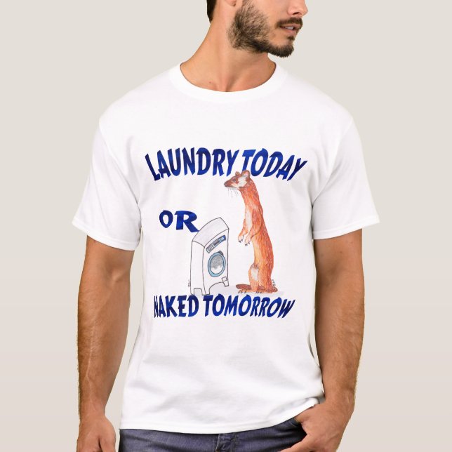 WEASEL WASHING  T-Shirt (Front)