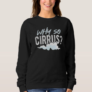 Weather Cirrusly Meteorology Weatherman  Meteorolo Sweatshirt
