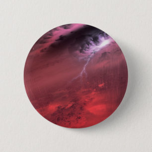 Weather On A Brown Dwarf Star. 6 Cm Round Badge