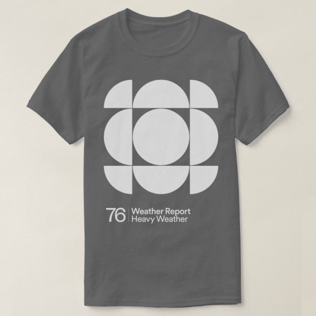 Weather Report Heavy Weather T-Shirt (Design Front)