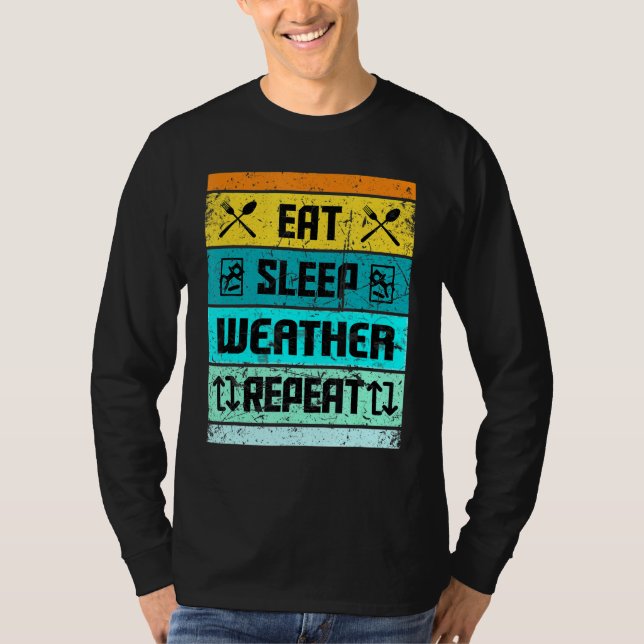 Weather T For Men Women Kids Forecast Meterologist T-Shirt (Front)