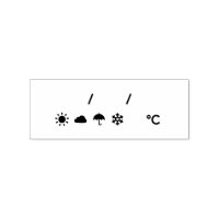 Weather, Temperature & Date 天気・気温・日付