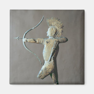 Weather vane in the form of an American Indian Magnet