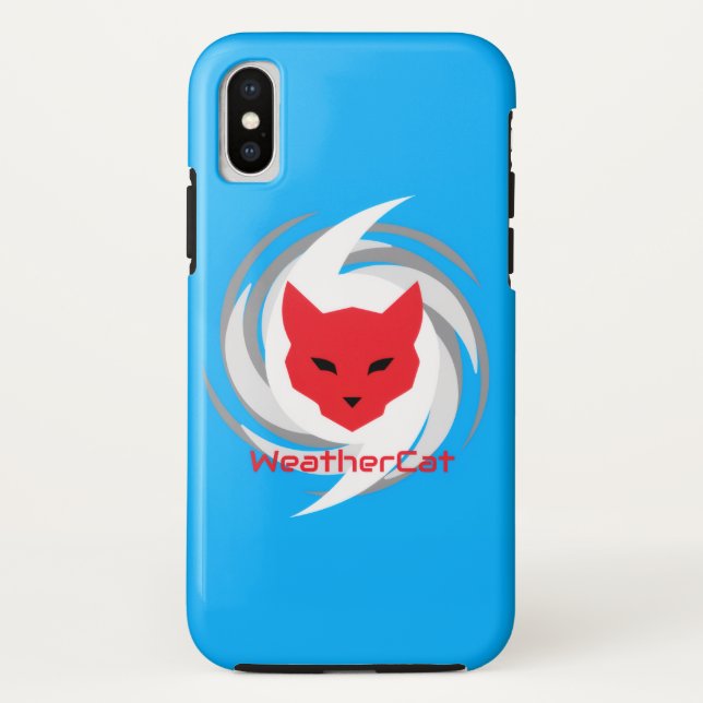 WeatherCat Logo Phone Case (Back)