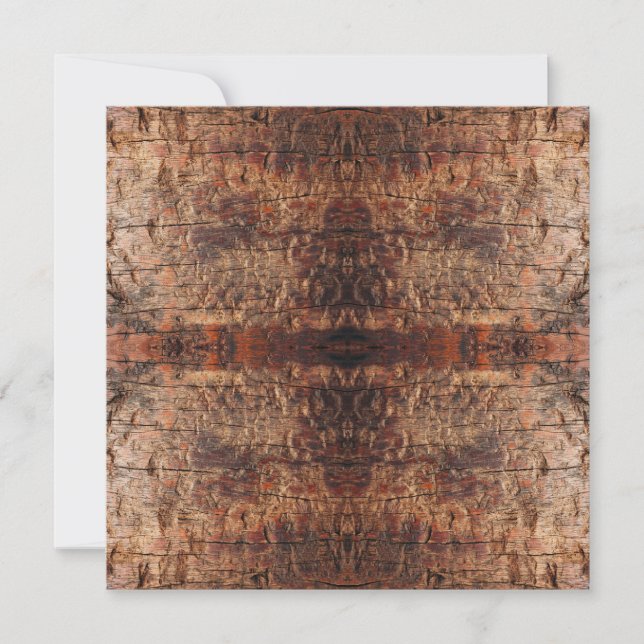 Weathered Aged Wood Photo Closeup Pattern Design Card (Front)