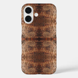 Weathered Aged Wood Photo Closeup Pattern Design iPhone 16 Case