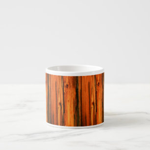 weathered barn board espresso cup