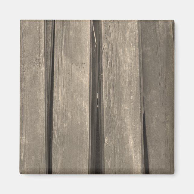 Weathered Barn Wood Magnet (Front)