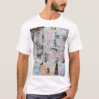 Weathered Brick: Urban Poster Wall. T-Shirt