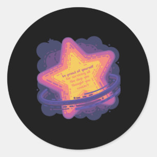 Weathered Days [meteor] Sticker 