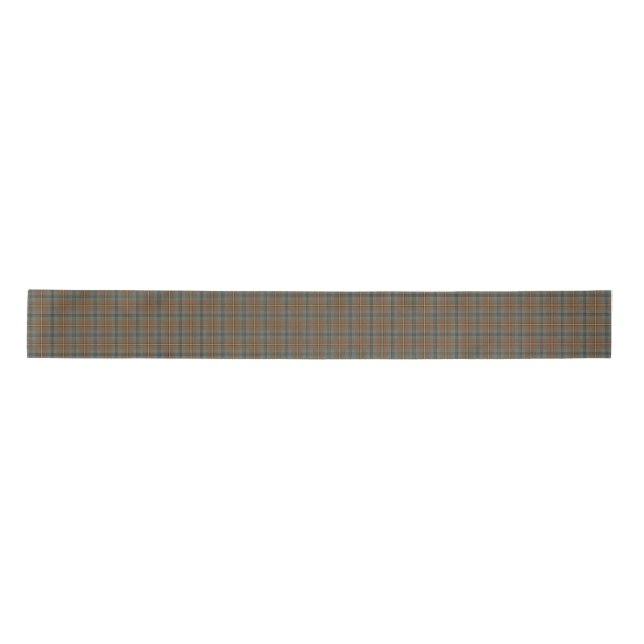 Weathered Johnstone Tartan Plaid Satin Ribbon (Front)
